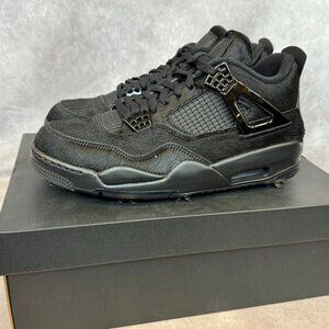 Jordan 4 Retro Golf “Black Cat” Pony Hair